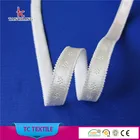 factory wholesale 11mm jacquard flower design shoulder elastic trap satin elastic band for sports bra TCJD2090-11