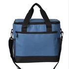 Picnic Sling Whole Foods Extra Large Cooler Bag,Double Zipper and Front Zipper Pocket Insulated Cooler Bag