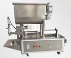 Durable Automatic piston filler paste filling machine with mixing hopper With Stir