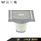 Factory high quality brass stainless steel grille floor drain