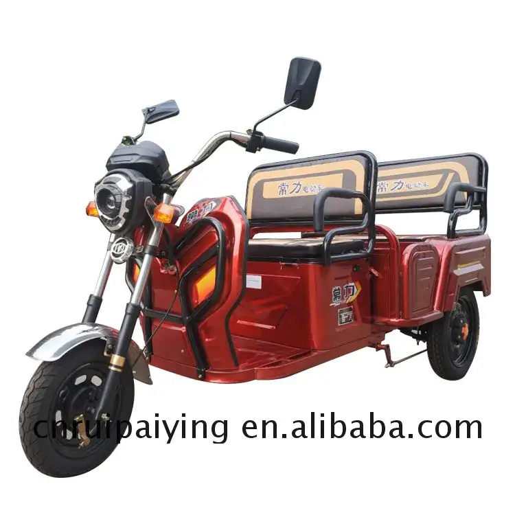 Electric Tricycle Passenger Double Usage For Passengers Or Electric