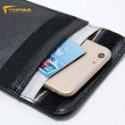 RFID Blocking Cell Phone Bag Pouch / Car Key RFID Jammer Blocker