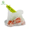 Eco friendly quality biodegradable plastic reusable vest handle shopping bag