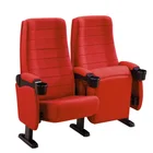 Movie theater chair cinema chair with cup holder folding seat