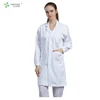 100%Cotton thicker hospital staff unisex gender white doctor nurse cotton uniform dress smock medical surgical lab coat for sale