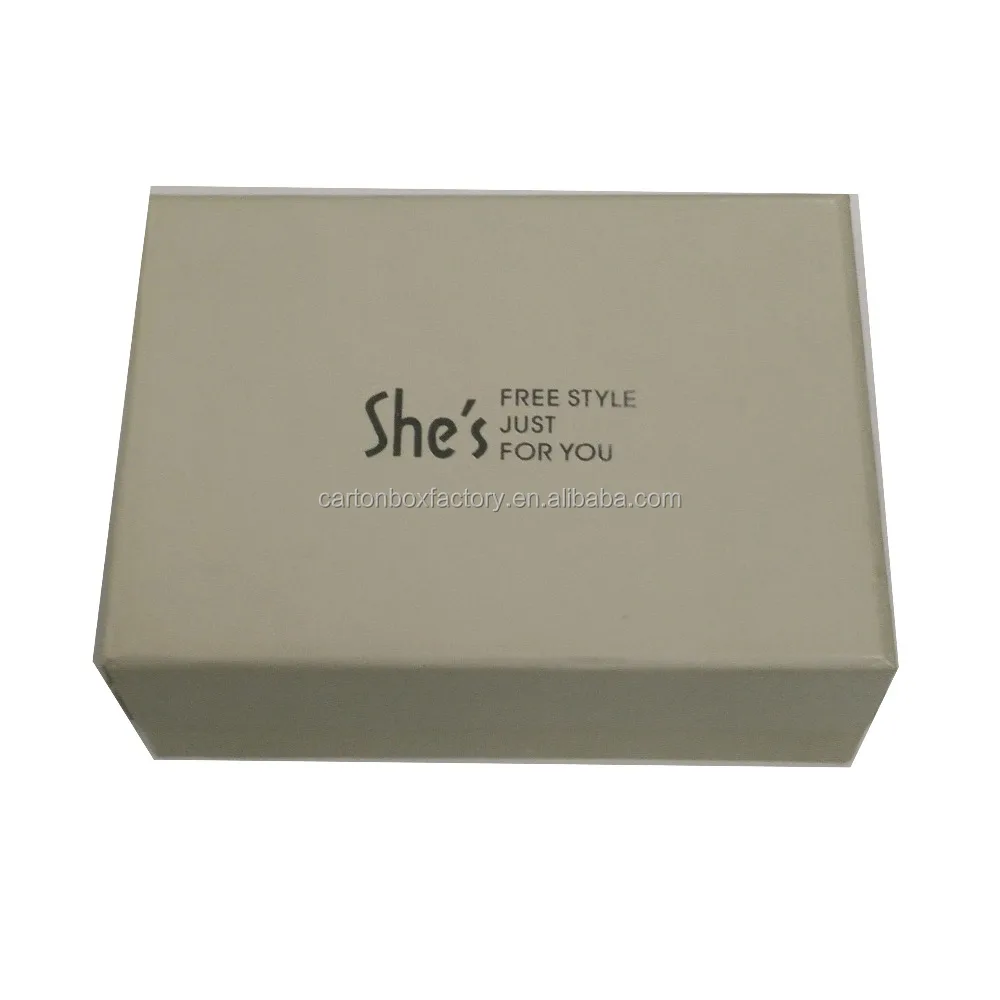 luxury design lid and bottom rigid cardboard watch gift packing