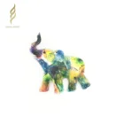 Factory Price Cheap Custom resin thailand elephant souvenir fridge magnet