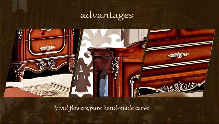 Antique High Living Room Wooden furniture lcd TV Stand pfy10008