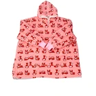 high GSM solid flannel ladies crop top hoodie, custom oversized pullover hoodie