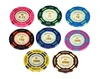 clay material monte carlo poker chips,sticker poker chip factory price