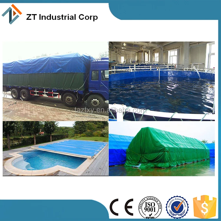 PVC coated tarpaulin truck cover polyester fabric