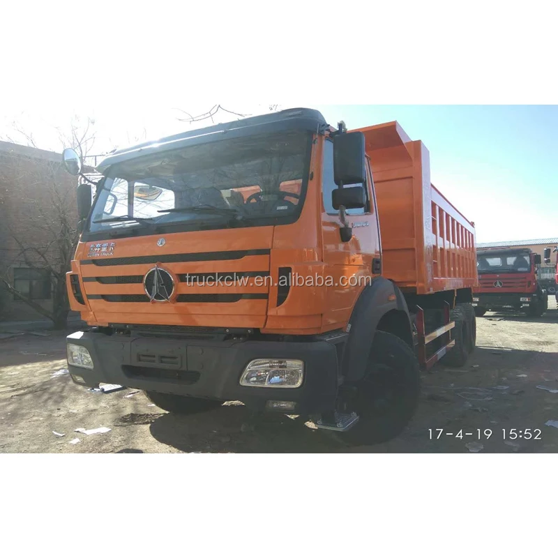 clw tipper truck, 6x4 heavy dump truck 10 wheelers