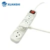 SII extension multiple socket 4way on-off switch with children protection