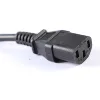 electrical female extension plug c13 power cable 220 electrical wire cooker oven fridge tv mixer computer kettle cord