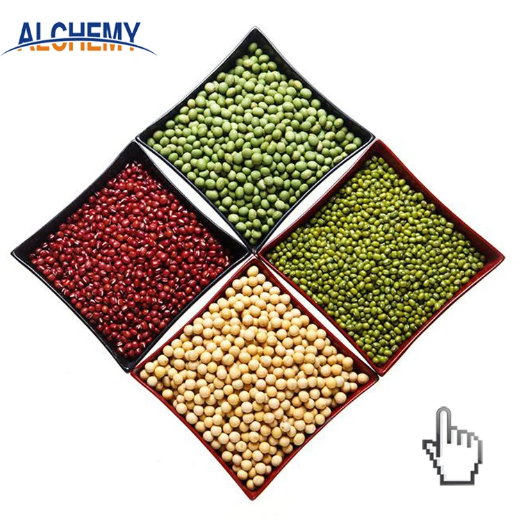 Wchina black light speckled white red kidney beans