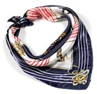 2017 Factory Hot Sale Chinese Silk Scarf Custom Digital Print Pocket Scarf