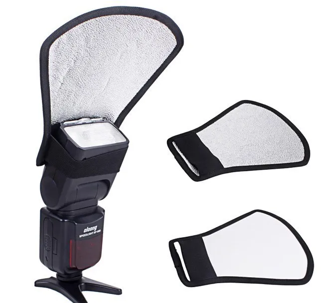 Flash diffuser softbox silver/white reflector Flash diffuser softbox silver/white reflector