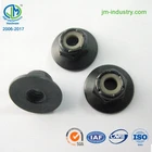 Zinc plated din982 din985 m6 nylon insert lock flange hex nut