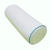 Amazon golden supplier best 3D wood shape round bolster anti-snore memory foam pillow