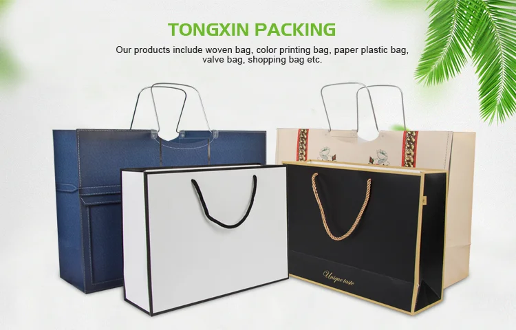 manufacturing company ladies shopping white gift packaging paper
