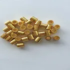 Gold Plated Cylinder Neodymium Magnets with hole