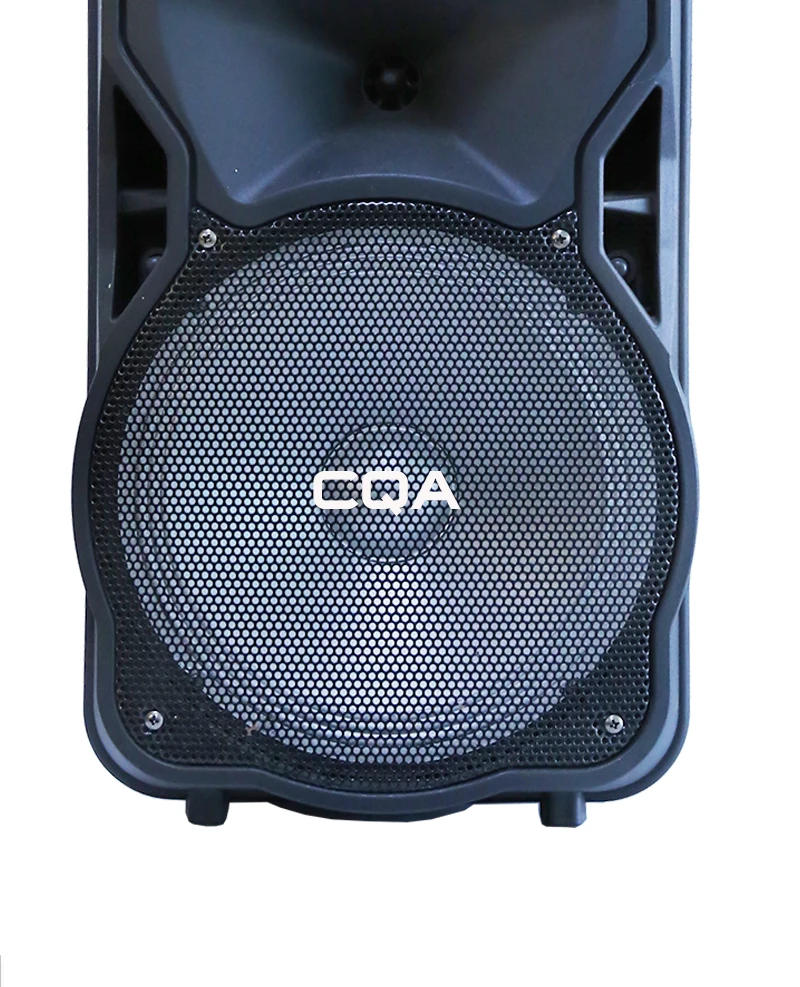 12 inch trolley pa powered dj sound system speaker with mic tamil mp3 songs - ANKUX.COM