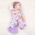 New Summer Baby Girl Infant Romper Organic Cotton Candy Color Jumpsuit Newborn Baby Clothes