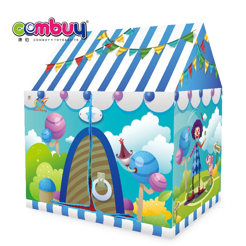 Sıcak satış kapalı çocuk oyun renkli karikatür çadır ev çocuklar için