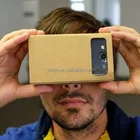 Google cardboard version 2.0 Google Cardboard 2 virtual reality vr google cardboard 3D glasses for 3.5-6" phone