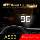 2017 New A500 3.5 Inch OBD2 car HUD with Simple Function Speed Head Up Display For Car