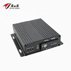 HD 720P 4CH Dual SD Card Mobile DVR For Car Bus Truck