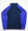 Men Polo Collar Purple Fleece German Winter Jacket