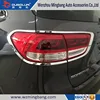 High Quality ABS chrome rear taillight/tail lights rear lamp cover for 2015 Sorento