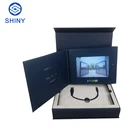 CMYK Printing 7 inch Video Booklet, Video Gift Box for Advertising