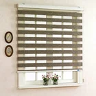 Cordless window day night zebra blinds sheer shade