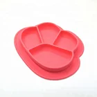 Wholesale BPA Free Silicone Kids Eating Melamine Plates with Bowls