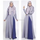 2016 new arrival fancy fashion sation high quality women islamic long dress wholesale muslim