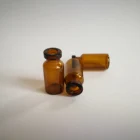 Cosmetic Essential Oil Amber Color Glass Vial Bottle