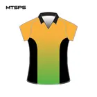 Sublimation Printing Women's Polo Shirt Running Badminton Golf Training Fitness Gym Yoga MTSPS