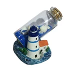 Custom 3D Wishing Bottle Resin Fridge Magnet Crafts