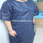 China supplier cheap Medical disposable medical surgical gown with elastic cuff