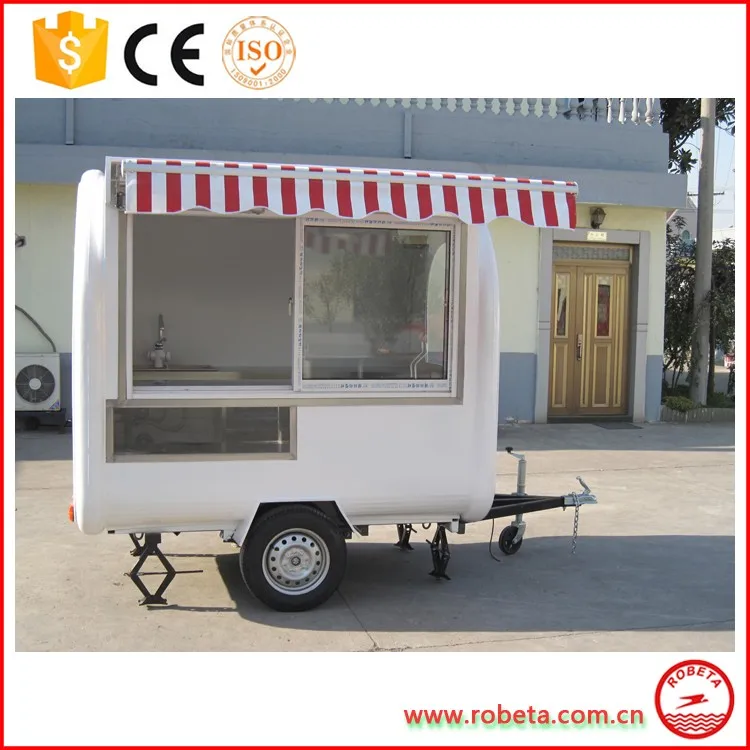 High Quality Food Cart / Snack Food Delivery Trailer / Fast Food Truck