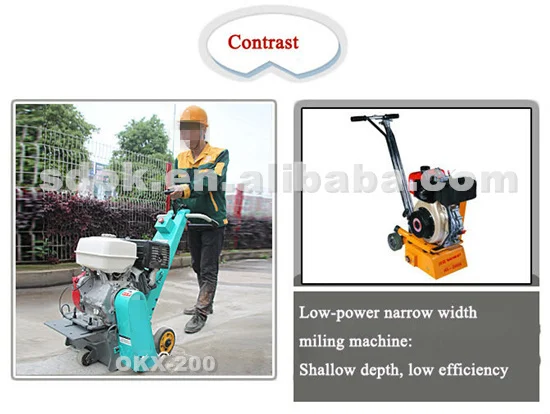 clean and prepare floor concrete surface scarifying,Hot selling concrete epoxy floor surface grinding and vacuum cleaner machine
