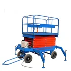 Hydraulic sky mobile electric lift work platform
