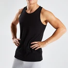 Custom Youth Boys Gym Vest Muscle Fit Blank Tank Top Undershirt For Mens