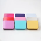 Customized Pure Colored Rectangular Candy biscuit Tin Box, Storage Box