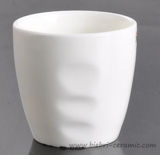 Plain White Logo Decal Customized Ceramic Coffee Mugs Cups Without