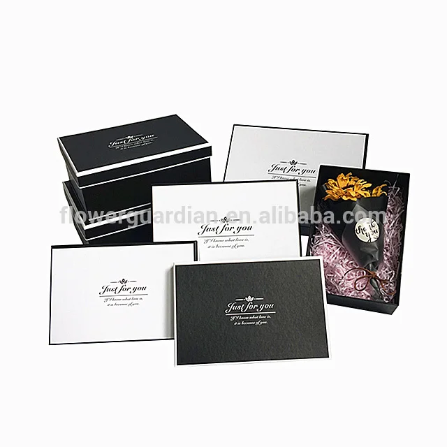 luxury wedding favor square flower gift box/high