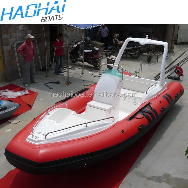 china 2019 fiberglass rigid hull inflatable rowing boat with