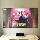 100 inch Frameless Fix Frame Screen Projection Movie Projector Screen
